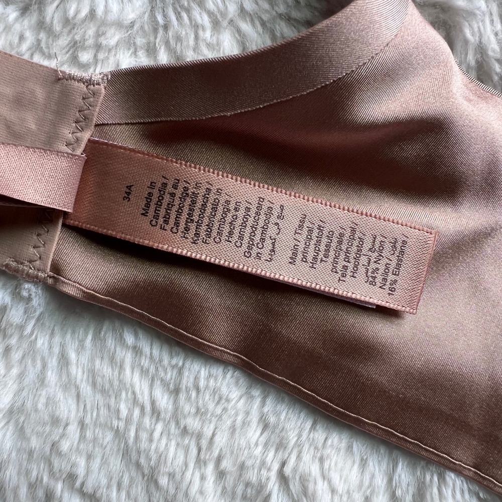 SKIMS Women's Ultimate Push Up Plunge Bra Clay BA-PLG-9214 Size 34A NWT - Picture 10 of 13